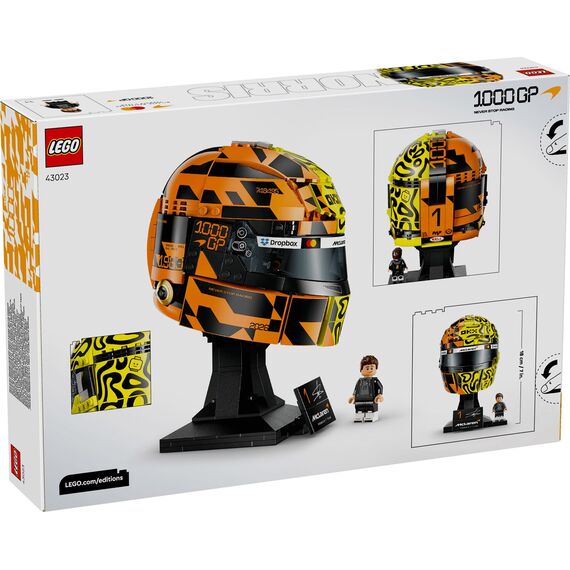 LEGO EDITIONS 43023 Mclaren Mastercard F1 Team Lando Norris Helmet