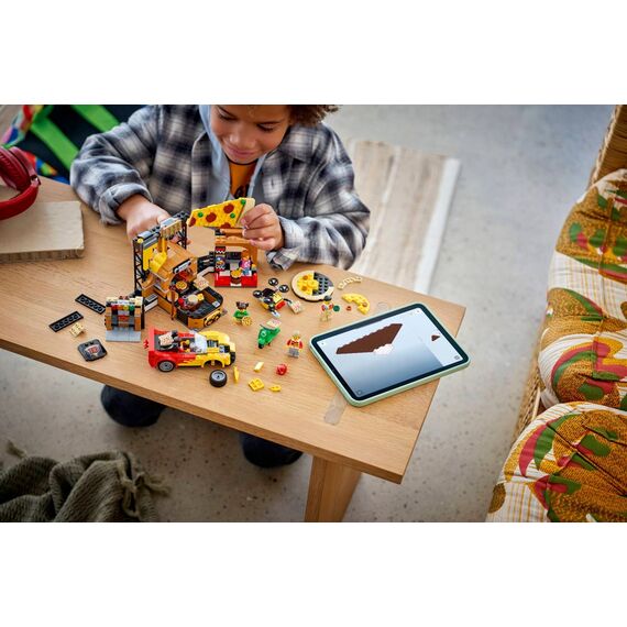 LEGO CITY 60496 Pizza Delivery Experience with Vehicles