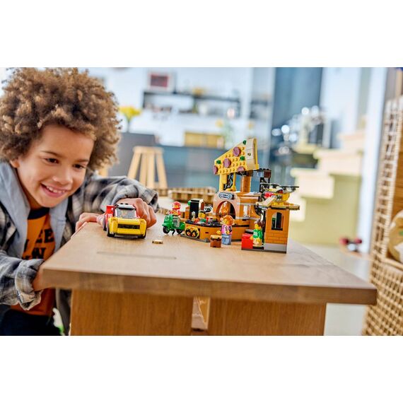 LEGO CITY 60496 Pizza Delivery Experience with Vehicles