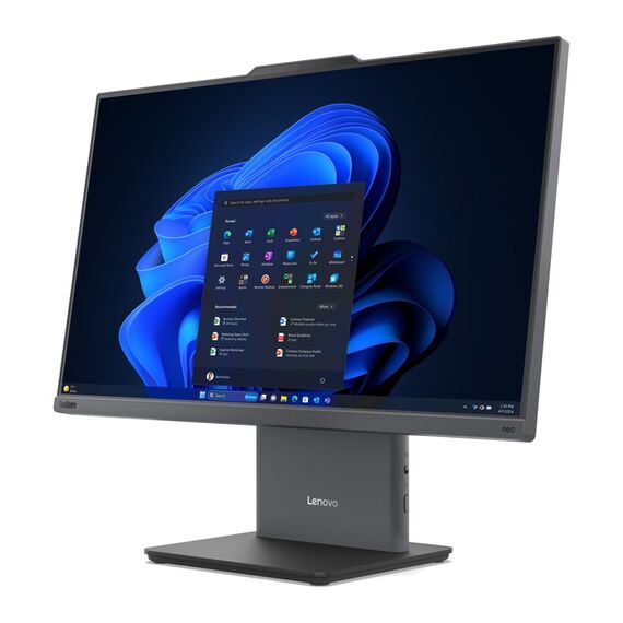 Lenovo ThinkCentre neo 50a G5 All-in-One PC, 7th Gen Core i7, 240GB SSD, 23.8" FHD IPS display (250 nits, anti-glare), 32GB DDR5 RAM, 1TB SSD, Intel Graphics, 5.0MP webcam, Windows 11 Pro, Luna Grey, 3-year on-site warranty