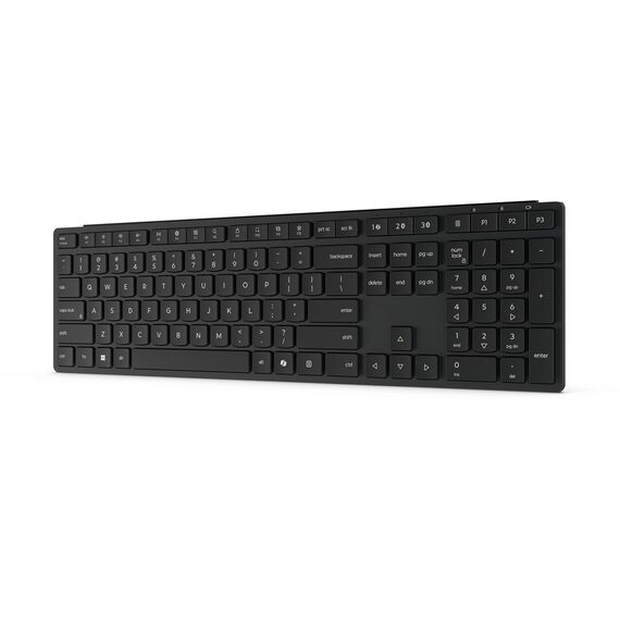 Lenovo Wireless Multi-Mode Pro 6000 keyboard Home/Office RF Wireless + Bluetooth QWERTY US English Black