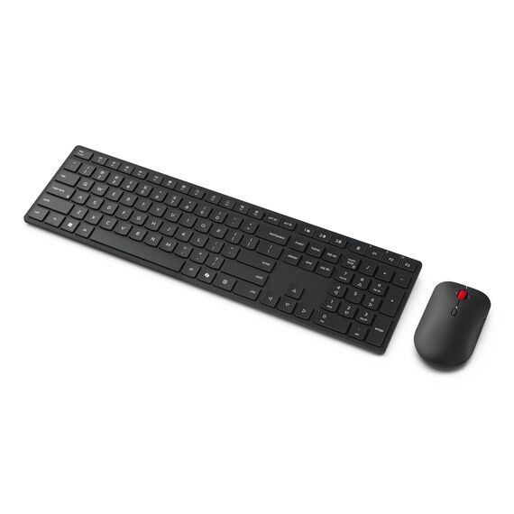 Lenovo 4X31S04810 keyboard Mouse included Office RF Wireless + Bluetooth US English Black
