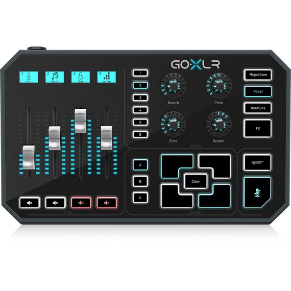 TC Helicon GO XLR - mixer and sampler for streaming