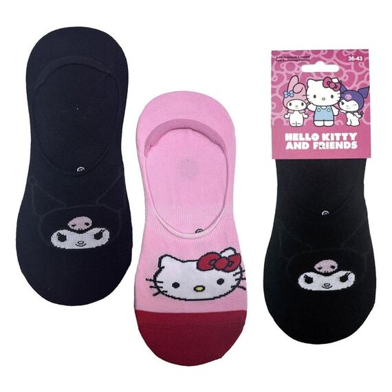 Sanrio Socks 2-Pack Hello Kitty Pinkies 36-43