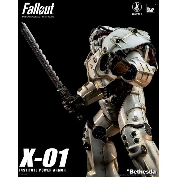 Fallout FigZero Action Figure 1/6 X-01 Institute Power Armor 37 cm