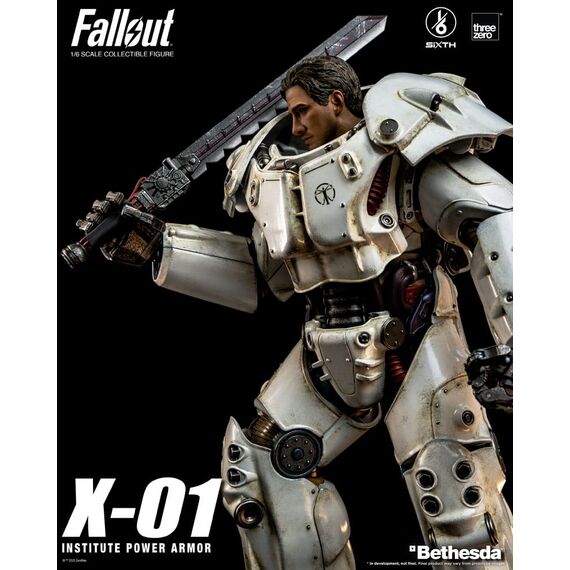Fallout FigZero Action Figure 1/6 X-01 Institute Power Armor 37 cm