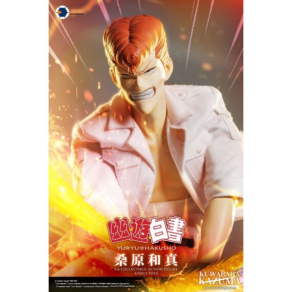 Yu Yu Hakusho Action Figure 1/6 Kazuma Kuwabara (Luxury Version) 30 cm