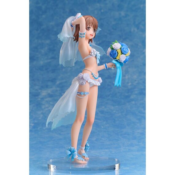 A Certain Scientific Railgun T PVC Statue 1/7 Mikoto Misaka Wedding Swimsuit Ver. 25 cm