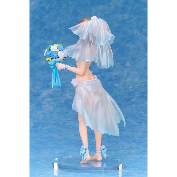 A Certain Scientific Railgun T PVC Statue 1/7 Mikoto Misaka Wedding Swimsuit Ver. 25 cm