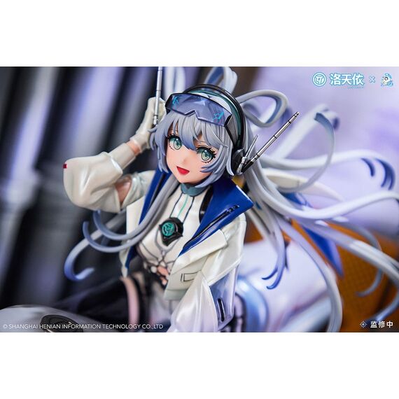 Vsinger PVC Statue 1/7 Vsinger Luo Tianyi Retro-Future Storm Driver Ver. 23 cm