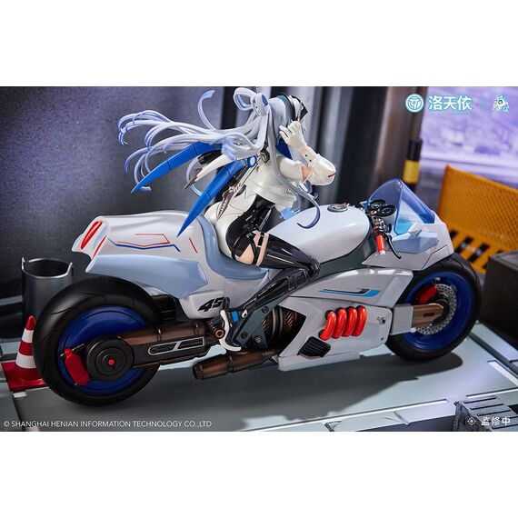 Vsinger PVC Statue 1/7 Vsinger Luo Tianyi Retro-Future Storm Driver Ver. 23 cm