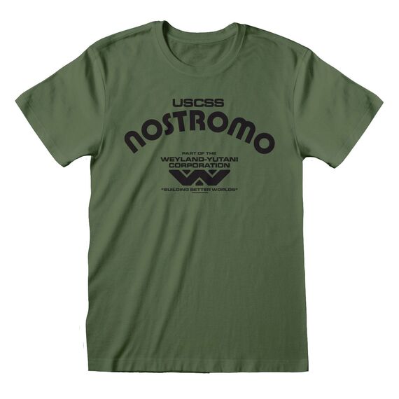Alien T-Shirt Retro Nostromo  Size M