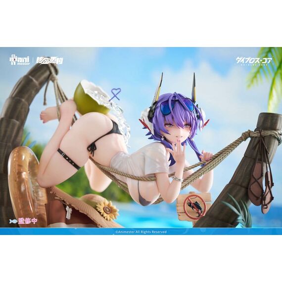 Original Character PVC Figure 1/6 Bright Summer Barbera·Red illustration by DaiblosCore 14 cm