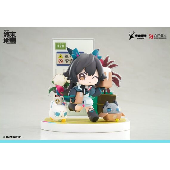 Arknights Cuties Series PVC Figure Endfield Chen Qianyu 12 cm