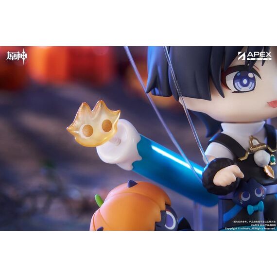 Genshin Impact You Ye Qi Xiang Series Chibi Chara PVC Statue Wanderer 10 cm