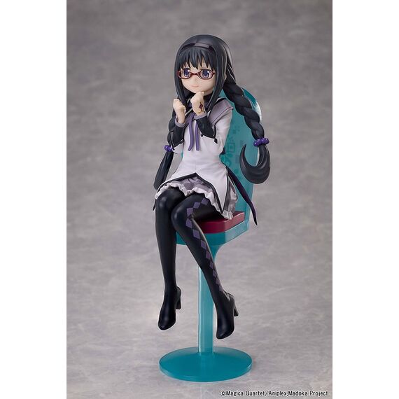 Puella Magi Madoka Magica The Movie: Rebellion PVC Statue Homura Akemi Tea Party Cake Song Ver. 18 cm