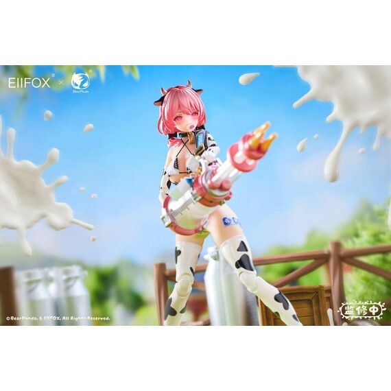 Original Character Action Figure 1/8 Eiifox & BearPanda Nyuugyuu Momo 21 cm