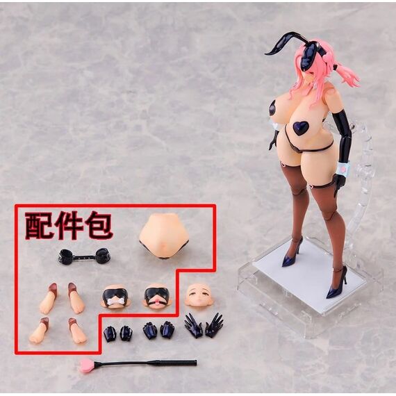 Original Character Action Figure 1/12 Reverse Bunny Girl Nicole Optional Part Set
