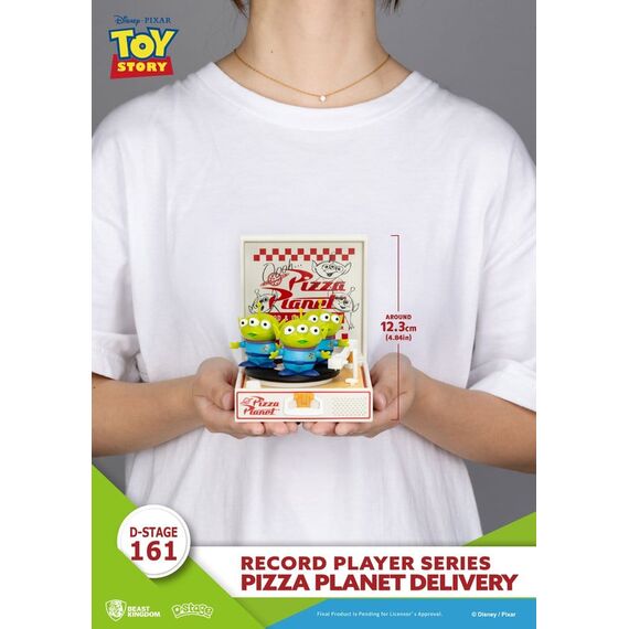 Toy Story Record Player Series PVC figure Pizza Planet Delivery 12 cm