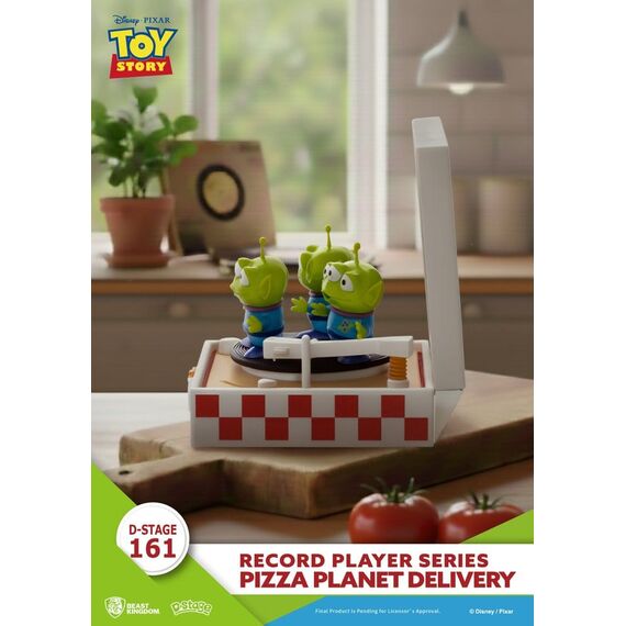 Toy Story Record Player Series PVC figure Pizza Planet Delivery 12 cm
