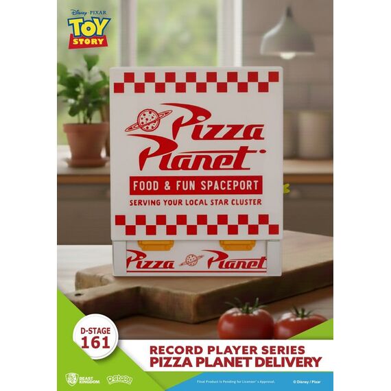 Toy Story Record Player Series PVC figure Pizza Planet Delivery 12 cm