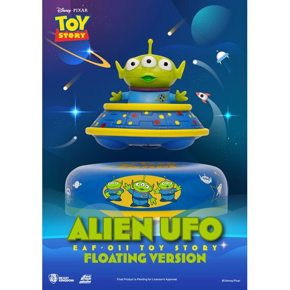 Toy Story Egg Attack Floating Model Alien UFO 6 cm