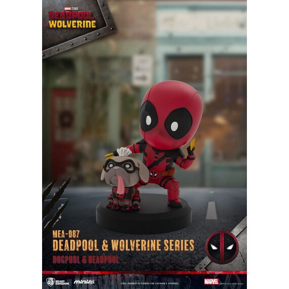 Deadpool 3 Deadpool & Wolverine Series Mini Egg Attack Figures Set 8 cm