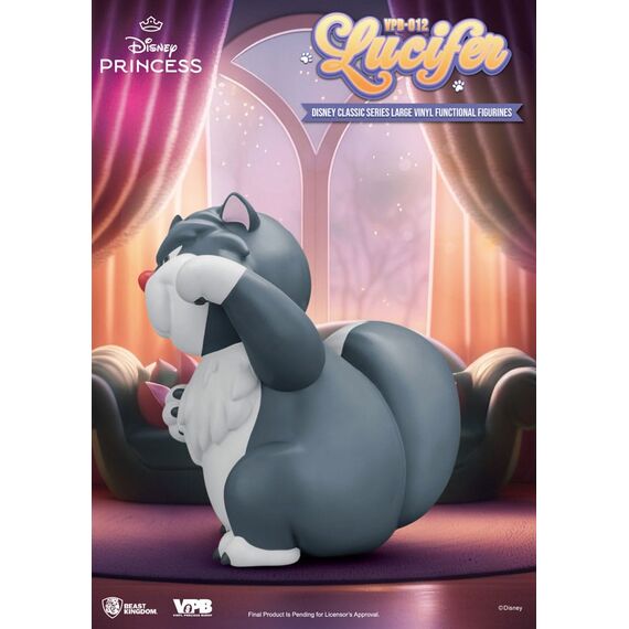 Cinderella Piggy Vinyl Bank Lucifer 33 cm