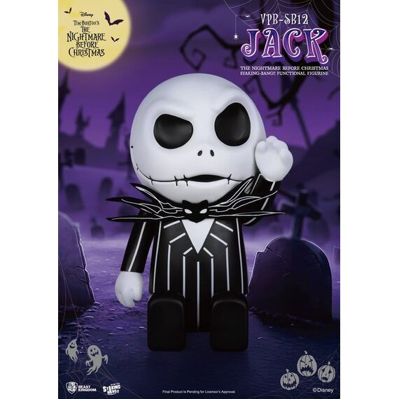 The Nightmare Before Christmas syaking-bang Figure Bank Jack 47 cm