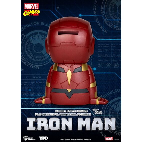 Classic Marvel Comics Piggy Vinyl Bank Iron-man 12 cm
