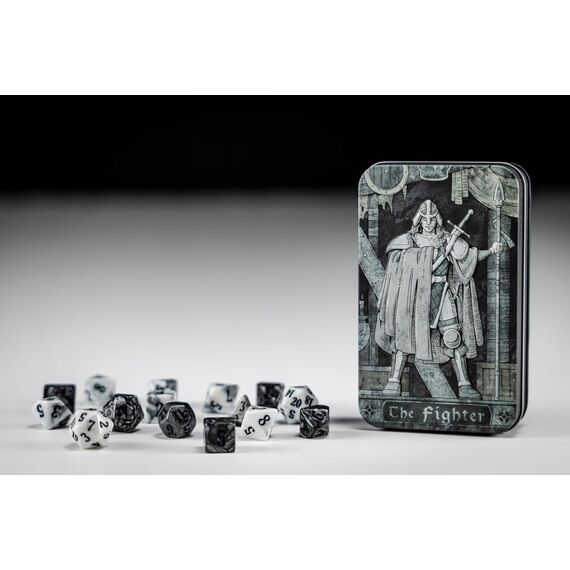 Character Class Classic RPG Dice Set Fighter (15)