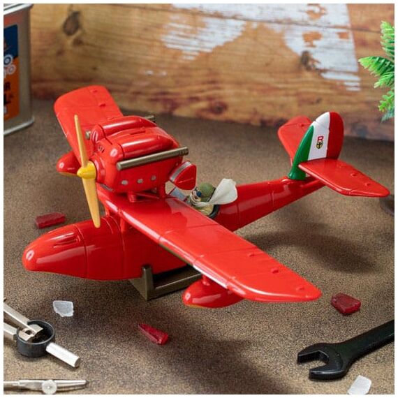 Porco Rosso Vehicle with sound Marco & Savoia 21 cm