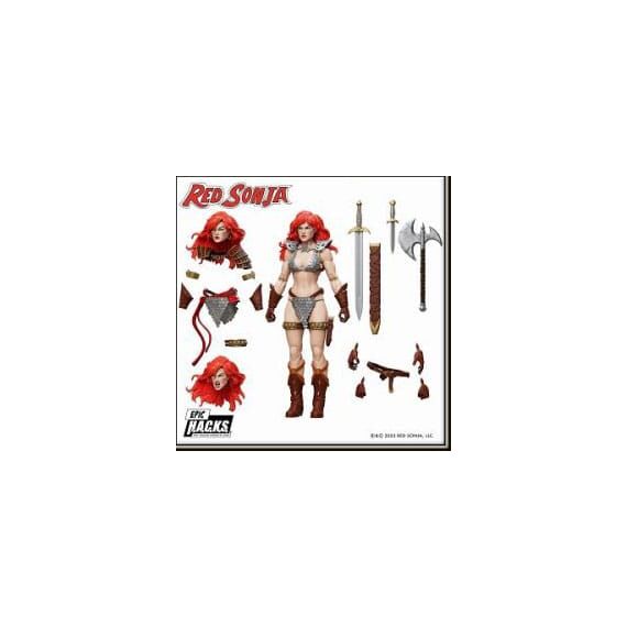 Red Sonja Epic H.A.C.K.S. Action Figure Red Sonja