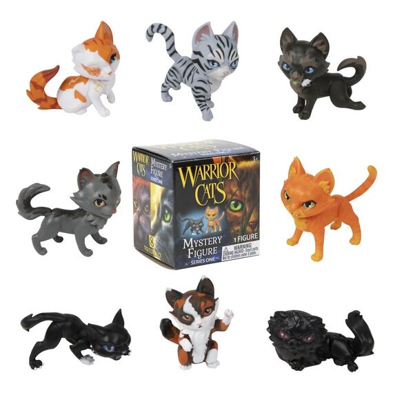 Warrior Cats Mini Figures Blind Box Mystery Figures Series 1 6 cm Display (12)