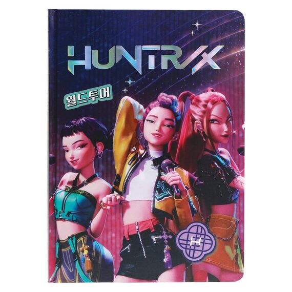 KPop Demon Hunters A5 Notebook Huntr/x