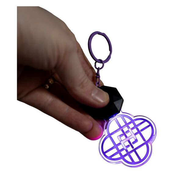 KPop Demon Hunters Keychain with light Huntr/x