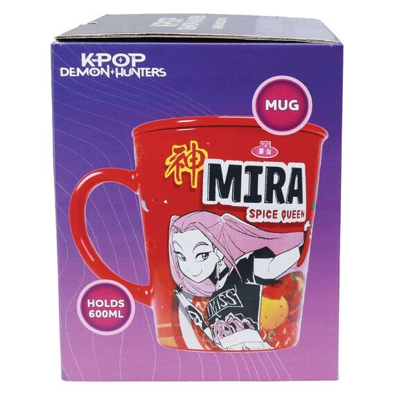 Kpop Demon Hunters Mug with lid Huntr/x Ramen
