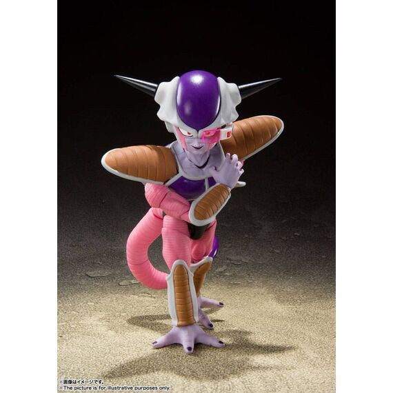 Dragon Ball Z S.H. Figuarts Action Figure Frieza (First Form) & Frieza Pod Reissue 11 cm