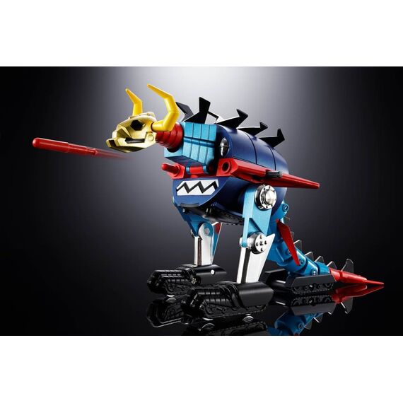 Dino Mech Gaiking Chogokin Action Figure Daikumaryu & Gaiking 20 cm