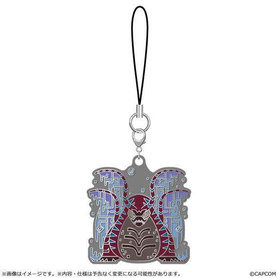 Monster Hunter Wilds Metal Keychain Monster Icon 5 cm Assortment (10)