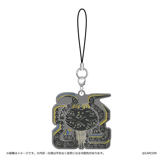 Monster Hunter Wilds Metal Keychain Monster icon Vol. 2 Blind Box Assortment (10)