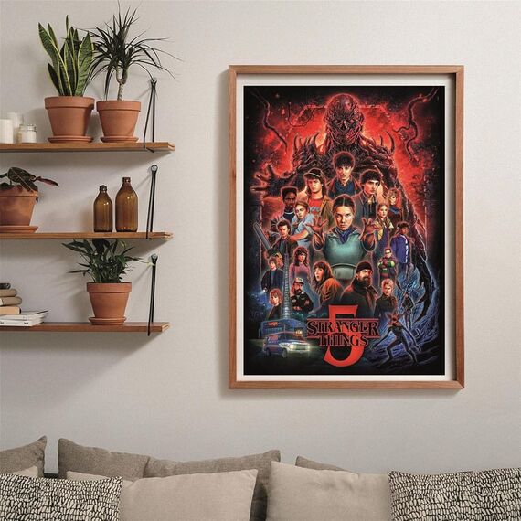 Stranger Things Jigsaw Puzzle Season 5 (1000 pieces)