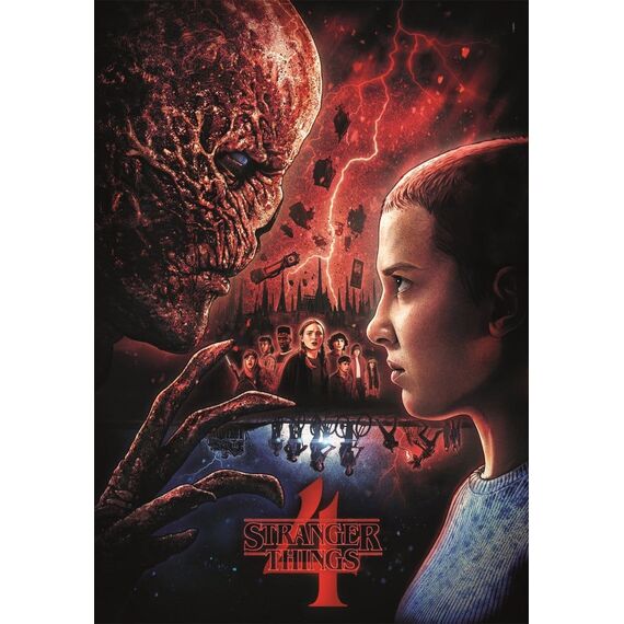 Stranger Things Jigsaw Puzzle Stranger Things 4 Upside Down (1000 pieces)