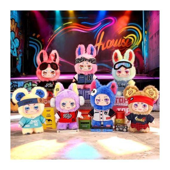 Kimmon Blind Box Mini Figures Street Rock Display (6)