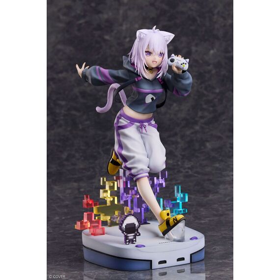 Hololive Production PVC Statue 1/7 Nekomata Okayu We Are Gamers Ver. 23 cm