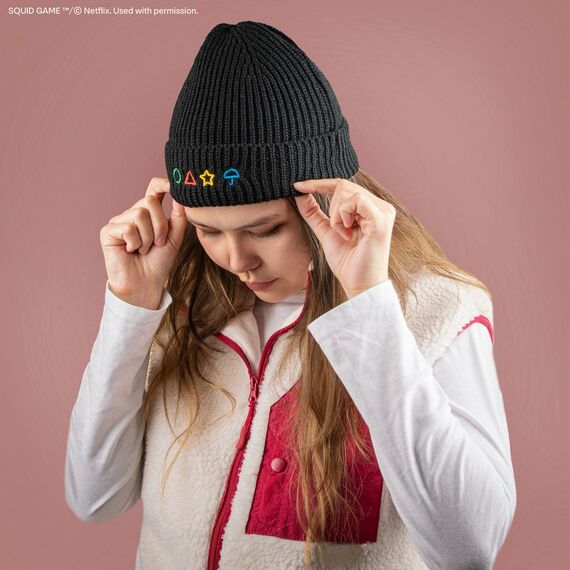 Squid Game Beanie Dalgona