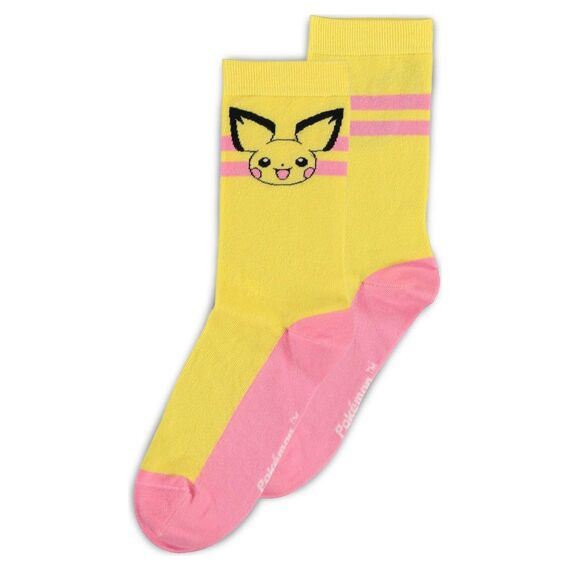 Pokémon Socks 3-Pack Crew 39-42