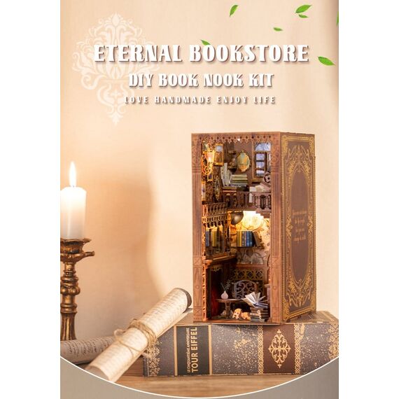 Book Nook Eternal Bookstore 23 x 11 cm