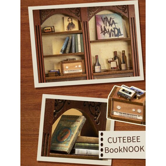Book Nook The Secret Rhythm 23 x 11 cm