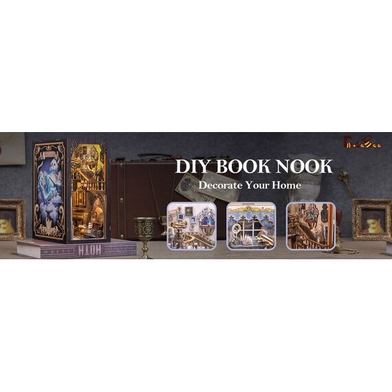 Book Nook Nebula Common Room 23 x 11 cm